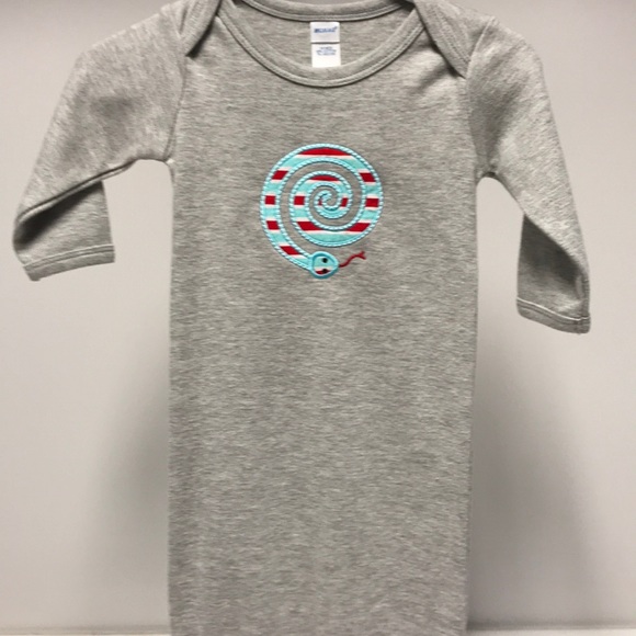 Monag Other - Brand New Snake Appliqué Gown